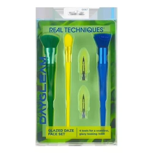 Real Techniques Day Gleam Glazed Daze Face Set - 4 piece